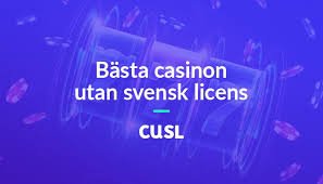 Utforska casinon utan svensk licens En guide för spelare